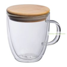  Gerthe duplafalú üveg bögre, 350 ml bögrék, csészék