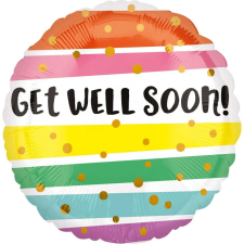  Get Well Soon Fólia lufi 43 cm party kellék