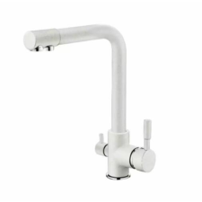 GetWell Simple 2 karos, 3 utas Konyhai Csap Víztisztítókhoz Fehér színben csaptelep