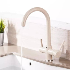 GetWell Sinuosity 2 karos, 3 utas Konyhai Csap Víztisztítókhoz gránit színben csaptelep