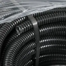 Gewiss Lépésálló gégecső 20ø 100m/cs., fekete 750Nm villanyszerelés