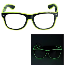 GGV Világító LED szemüveg - neonszín jelmez