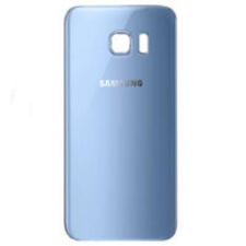  GH82-11346F Gyári akkufedél hátlap - burkolati elem Samsung Galaxy S7 Edge, kék mobiltelefon, tablet alkatrész