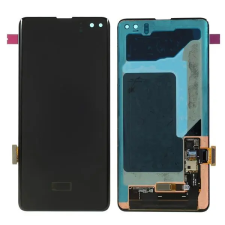  GH82-18849J Samsung Galaxy S10 Plus fekete LCD kijelző érintővel mobiltelefon, tablet alkatrész