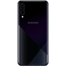  GH82-20805A Gyári akkufedél hátlap - burkolati elem Samsung Galaxy A30S, fekete mobiltelefon, tablet alkatrész