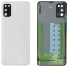GH82-22585C Gyári akkufedél hátlap - burkolati elem Samsung Galaxy A41, ezüst mobiltelefon, tablet alkatrész