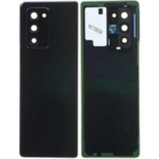  GH82-23688A Gyári akkufedél hátlap - burkolati elem Samsung Galaxy Z FOLD2, fekete mobiltelefon, tablet alkatrész