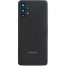  GH82-25080A Gyári akkufedél hátlap - burkolati elem Samsung Galaxy A32 5G, fekete mobiltelefon, tablet alkatrész