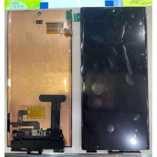  GH82-27487E Samsung Galaxy S22 Ultra 5G fekete OEM OLED kijelző érintővel mobiltelefon, tablet alkatrész