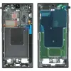  GH82-33399B Samsung Galaxy S24 Ultra szürke színű középső keret (titanium grey)