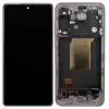  GH82-34308A Samsung Galaxy A55 OLED kijelző érintővel Lila (Lilac) kerettel, előlap