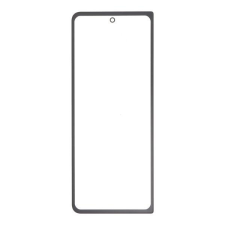 GH96-15615A Samsung Galaxy Z Fold4 üveg előlap - kijelző részegység Fekete szervizalkatrész mobiltelefon kellék