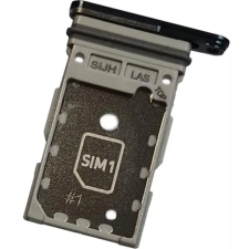  GH98-47137A Samsung Galaxy S22 Ultra 5G fekete SIM kártya tálca mobiltelefon, tablet alkatrész