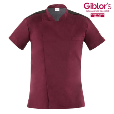 Giblor's THIAGO szakácskabát - BORDÓ