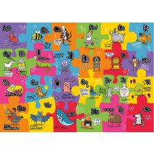  Gibsons nagy padlópuzzle rendhagyó ábécé 24 darabos puzzle, kirakós