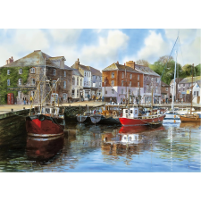  Gibsons puzzle Padstow kikötő 1000 darabos puzzle, kirakós