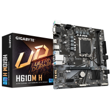 Gigabyte Alaplap S1700 H610M H INTEL H610, mATX alaplap