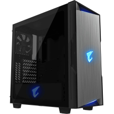 Gigabyte Aorus C300 Glass fekete (GB-AC300G) számítógép ház