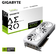 Gigabyte GeForce RTX 4070 12GB GDDR6X Aero OC 12G  (GV-N4070AERO OC-12GD) videókártya
