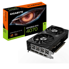 Gigabyte GeForce RTX 4070 12GB GDDR6X Windforce 2X OC 12G (GV-N4070WF2OC-12GD) videókártya