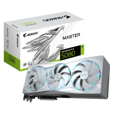Gigabyte GeForce RTX 5080 AORUS MASTER ICE 16GB GDDR7 DLSS4 (GV-N5080AORUSM ICE-16GD) videókártya