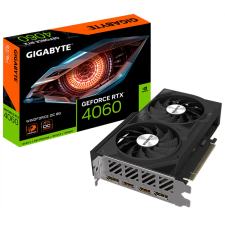 Gigabyte GV-N4060WF2OC-8GD WINDFORCE OC GeForce RTX 4060 8GB GDDR6 DLSS3 videókártya