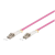 Gigalight Duplex optikai patch kábel 4xLC csatlakozóval, 50/125 OM4 LSZH, 2 m (LCU-LCU-OM4-2M-D) (LCU-LCU-OM4-2M-D)