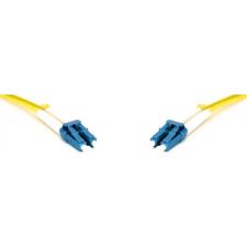Gigalight Fiber Optic LC/UPC Összekötő Sárga 2m LCU-LCU-SM-2M-D kábel és adapter