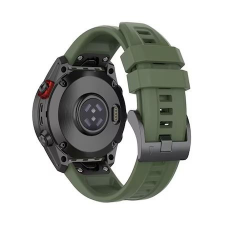 Gigapack 20mm szilikon, QuickFit csatlakozású Garmin pótszíj sötétzöld (GP-149207) okosóra kellék