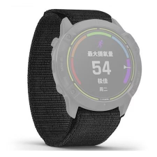 Gigapack 20mm tépőzáras Garmin pótszíj fekete (GP-149258) okosóra kellék