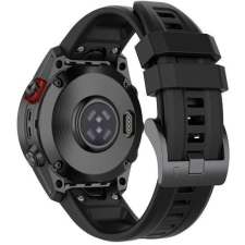 Gigapack 22mm szilikon, QuickFit csatlakozású Garmin pótszíj fekete (GP-149217) okosóra kellék