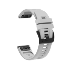 Gigapack 26mm szilikon, QuickFit csatlakozású Garmin pótszíj szürke (GP-149236) (GP-149236) okosóra kellék