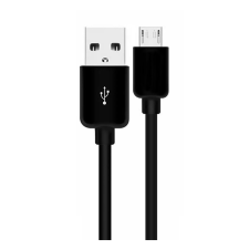 Gigapack Adatkábel (usb - microusb speciális, ultravékonyított fej, 90cm) fekete gp-37934 kábel és adapter