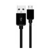 Gigapack Adatkábel (USB - microUSB speciális, ultravékonyított fej, 90cm) FEKETE (GP-37934)