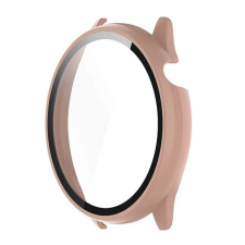 Gigapack Amazfit GTR Mini műanyag keret (bumper, ütésállóság + kijelzővédő üveg) rózsaszín okosóra kellék