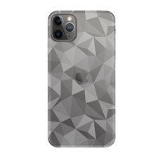 Gigapack Apple iPhone 11 Pro Max szilikon telefonvédő (3D, gyémánt minta, átlátszó) tok és táska