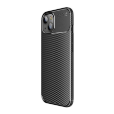 Gigapack Apple iPhone 13 karbon mintás szilikon tok fekete (GP-123429) tok és táska