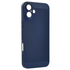Gigapack Apple iPhone 16 légáteresztő, lyukacsos műanyag tok sötétkék (GP-159942) (GP-159942) tok és táska