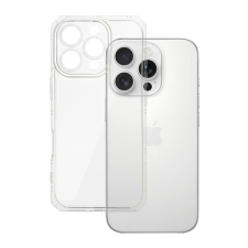 Gigapack Apple iPhone 16 Pro Max szilikon telefonvédő (ütésállóság, légpárnás keret) átlátszó mobiltelefon kellék