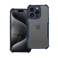 Gigapack Apple iPhone 16 szilikon telefonvédő (ütésállóság, légpárnás sarok, akril hátlap, kameravédő) sötétkék mobiltelefon kellék
