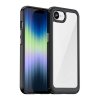 Gigapack Apple iPhone 16e szilikon telefonvédő (ütésállóság, átlátszó hátlap) fekete