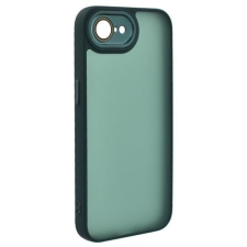 Gigapack Apple iPhone 16e szilikon tok akril hátlappal sötétzöld (GP-167729) (GP-167729) tok és táska