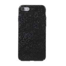 Gigapack Apple iPhone SE (2020) műanyag telefonvédő (csillogó, mozaik minta, fekete) tok és táska