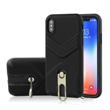 Gigapack Defender Apple iPhone XR Műanyag Tok - Fekete tok és táska