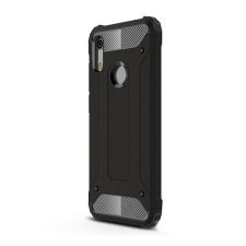 Gigapack Defender m&#369;anyag telefonvéd&#337; (közepesen ütésálló, légpárnás sarok, szilikon bels&#337;, fémhatás) fekete gp-87401 tok és táska