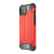 Gigapack Defender műanyag telefonvédő (ütésállóság, légpárnás sarok, szilikon belső, fémhatás) piros gp-109726