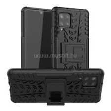 Gigapack Defender szilikon telefonvédő (ütésállóság, kitámasztó, autógumi) FEKETE (GP-102314) tok és táska