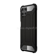 Gigapack Defender szilikon telefonvédő (ütésállóság, légpárnás sarok, fémhatás) FEKETE (GP-109554) tok és táska