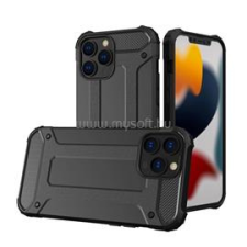 Gigapack Defender szilikon telefonvédő (ütésállóság, légpárnás sarok, fémhatás) FEKETE (GP-109733) tok és táska