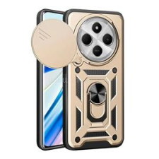 Gigapack Defender szilikon telefonvédő (ütésállóság, tartógyűrű, kameravédő) ARANY (GP-163190) tok és táska